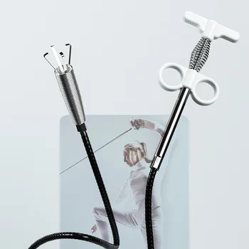 하수관 헤어 차단기, 욕실 헤어 하수구 싱크대 청소 도구, 뱀 스프링 파이프 준설 도구, 주방 액세서리, 60 90 160mm