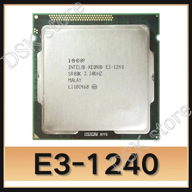 4コア8スレッド　XEON　E3 1240 V3