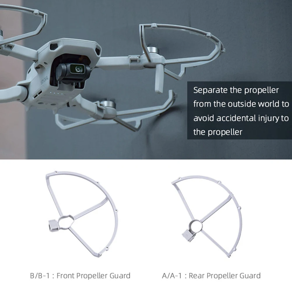 Quick Release Propeller Guard DJI Mavic Mini 2/Mini/Mini SE Drone Anti-collision Protector Bumper Cover Blade Protector Cage