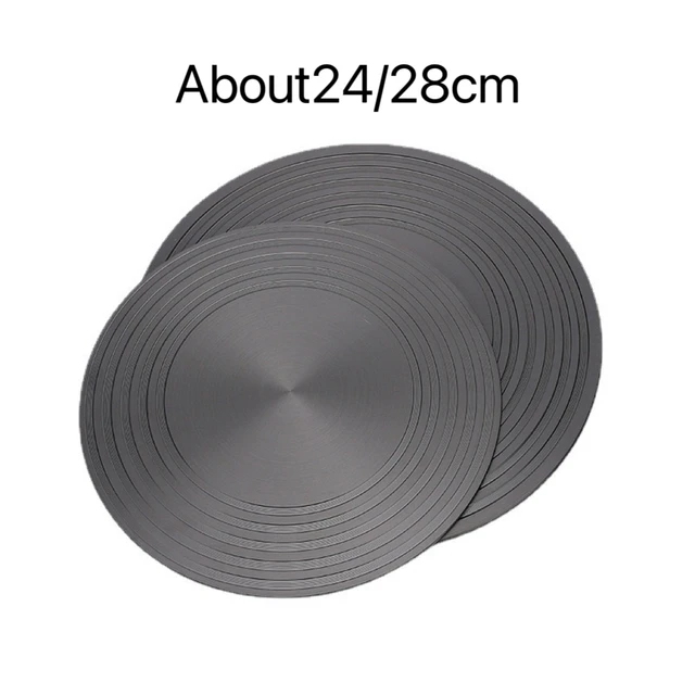 Diffusore Di Calore Per Piano Cottura - Piastra In Acciaio E Alluminio, Per Gas E Elettrico, 28cm - Foto 6