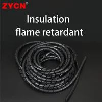 สารหน่วงไฟเกลียวห่อ Sleeving หลอดแยกสายป้องกันพลาสติก PE Band ไขลานท่อลวดสัตว์เลี้ยงกัด Preventio 4