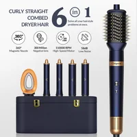 Genuine Hair Dryer 6-in-1 Multi-Styler &Airwrap, Powerful Hair Dryer Brush & Multi-Styler with Auto-Wrap Curlers 1