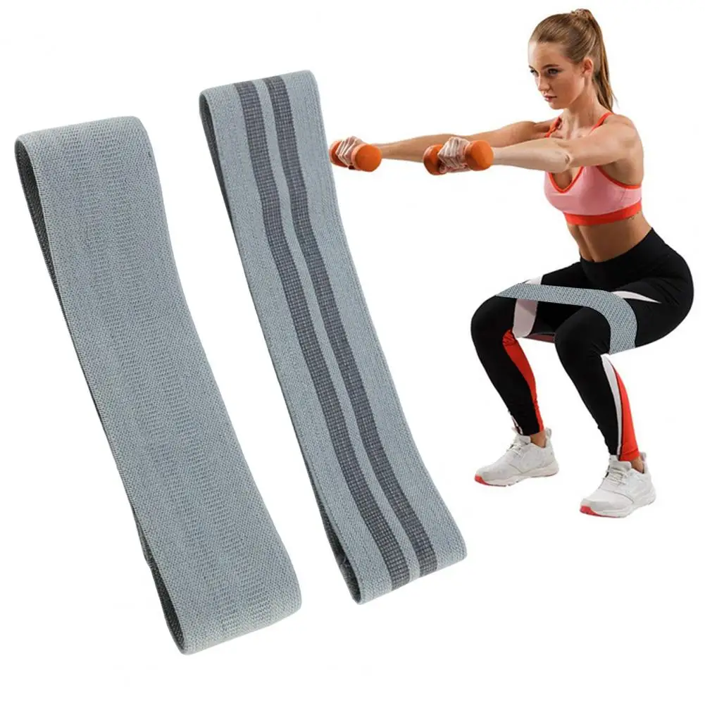 Elastic Booty Band Anti-slip Workout Bands Booty Band Resistance Training for Legs Glutes Hips Stretch Strengthen