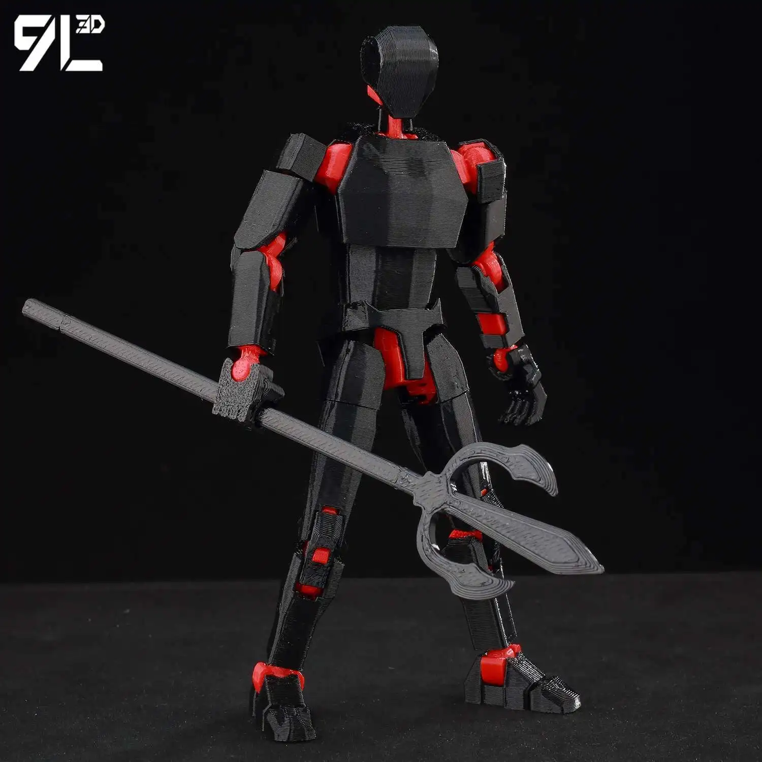 9L3D Lucky13 Spielzeug Figur Spielzeug Student Spiel Geburtstag Geschenke Ganzkörper Bewegliche Schreibtisch Dekoration Montage Spaß Roboter Puppe Titan13 Ct – Detail 23