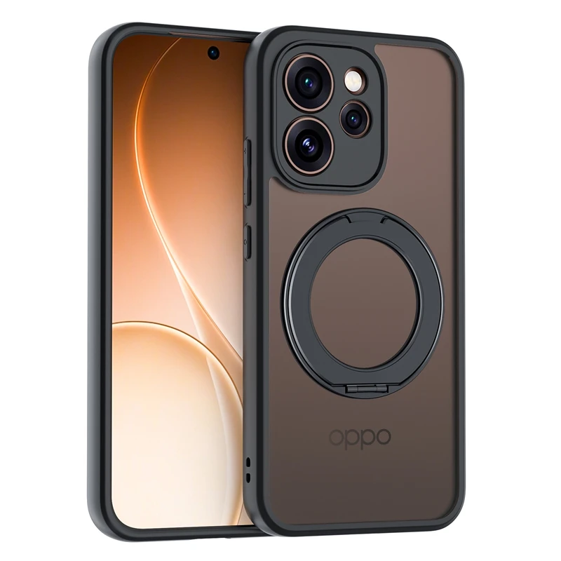 Yyhyuxi Funda de piel con tapa para Oppo Reno 15 Pro ini 5G, cierre