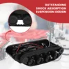 Rc Tank Smart Robot Tank Car Chassis Kit Rubber Track Crawler For Arduino 130 Motor Diy Robot Toys For Children 4