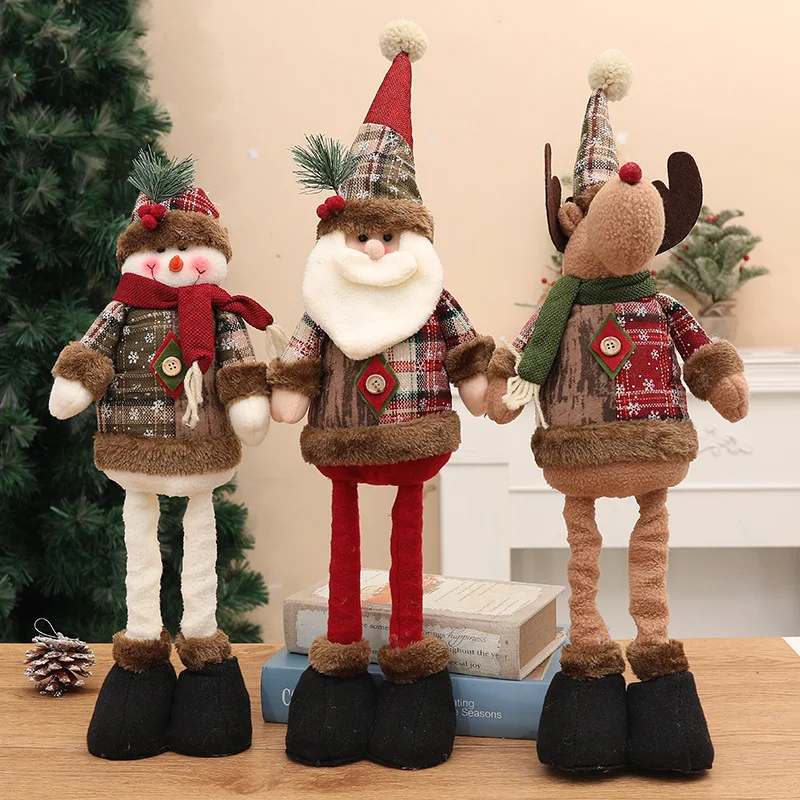 Christmas Retractable Leg Doll 1
