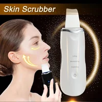 Ultrasonic Skin Scraper Pore Deep Face Cleaning Remover Blackheads Skin Care Spatula Shovel Cleanser with Vibration Massage 2