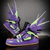 2024 Men Casual Sneakers Branded First Machine Anime High Top Shoe Board Shoes 3D Three-dimensional Deformation Mecha Shoes 4