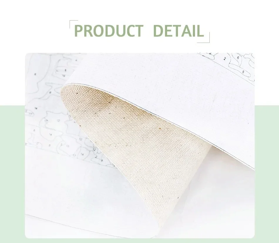 Description Picture 4 of itemRUOPOTY Painting By Numbers Flower Blossom Wooden House Paint By Numbers For Home Decors Wall Art Landscape Picture