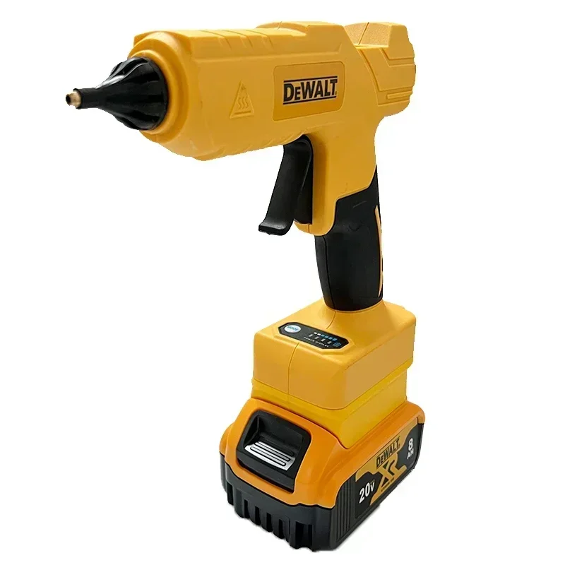디월트 휴대용 무선 전기 글루건 수리 DIY 도구 핫멜트 용접 열풍기 20V 배터리용 화상방지 노즐