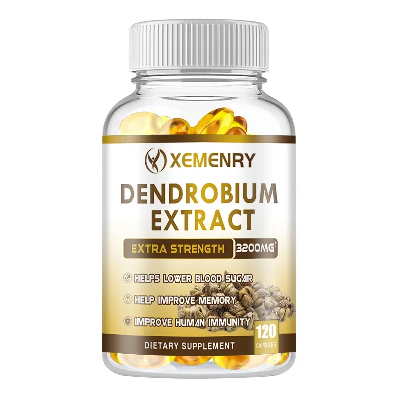 Dendrobium 3200mg - ניקוי וניקוי כבד, תמיכה בריאות, שיפור חיסון אנושי תוספי חיסון