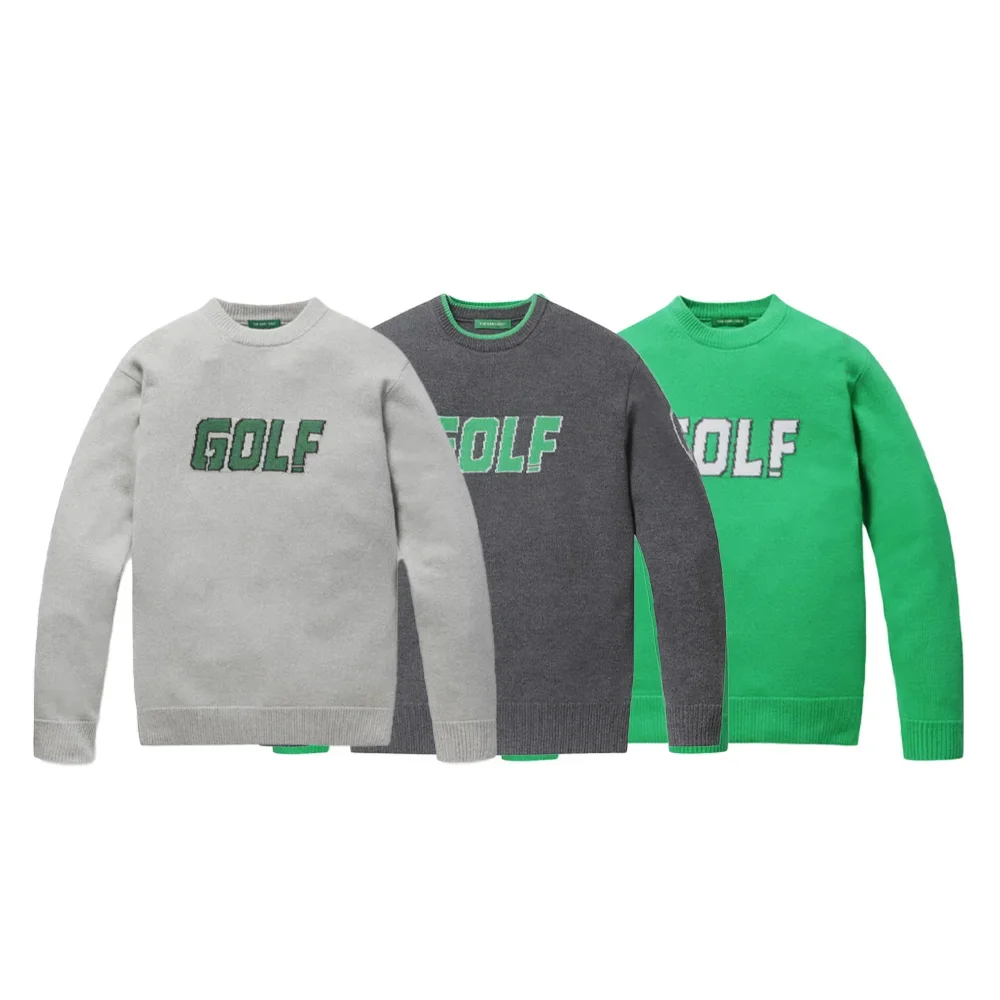 Mew Upgrade Your Autumn Style: High-end and Simple Men's Knitted Sweater, Fashionable and Versatile Design, Showing Trendy Charm