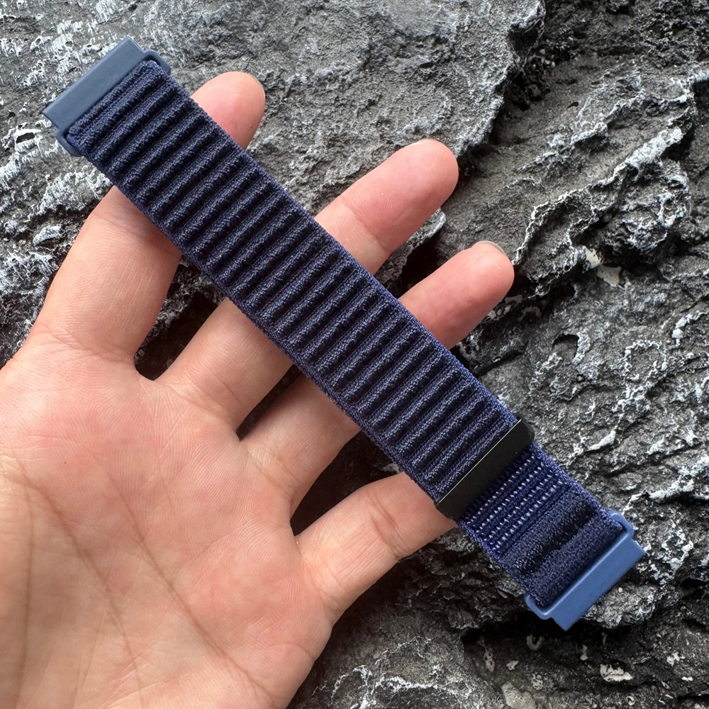 Breathable Nylon Sports Watch Strap, 20mm