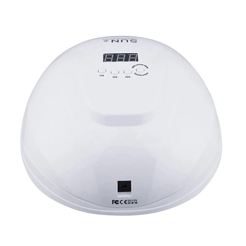 ABIT 4X Sun X 54W 네일 젤 드라이어 기계 UV LED 램프 네일 드라이어 전문가용 백색광 폴리쉬 기계 EU 플러그