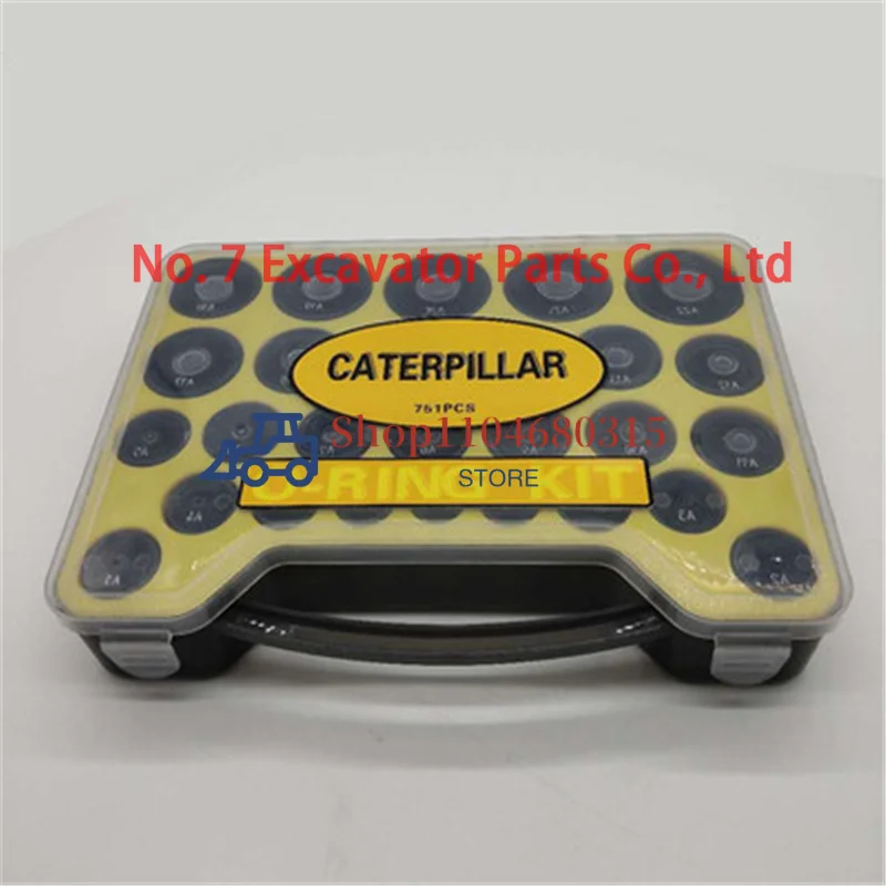 Excavator Special O-ring Kit Box for Hitachi Accessories Boxed Seal ring Komatsu EC CAT Doosan Excavator repair accessories