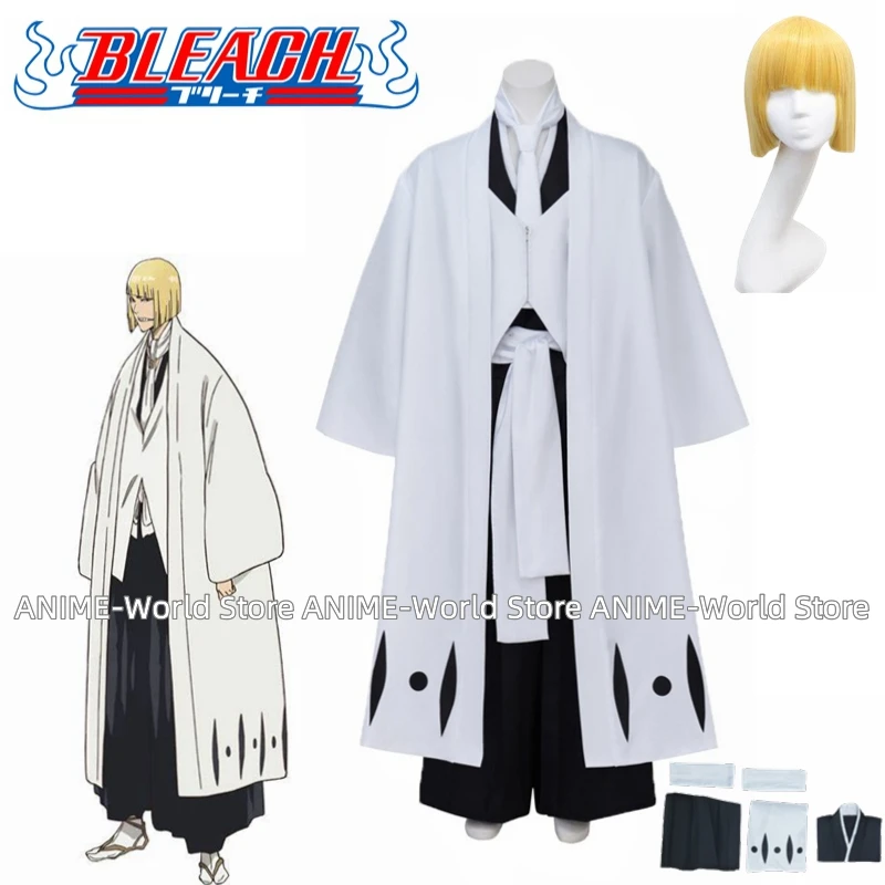 

Hirako Shinji Cosplay Costume Bleach Thousand Year Blood War Arc Anime Shinigami Captain Shinji Hirako Cosplay Kimono Outfit