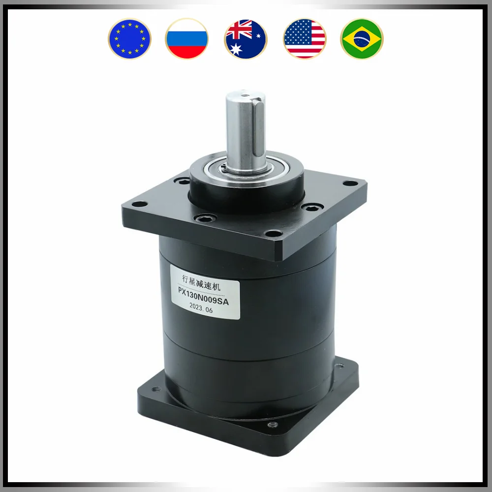 Planetary Reducer Suit For 130ST Servo Motor PX130 Input 22mm Output Shaft 22mm Ratio 3 4 5 6 8