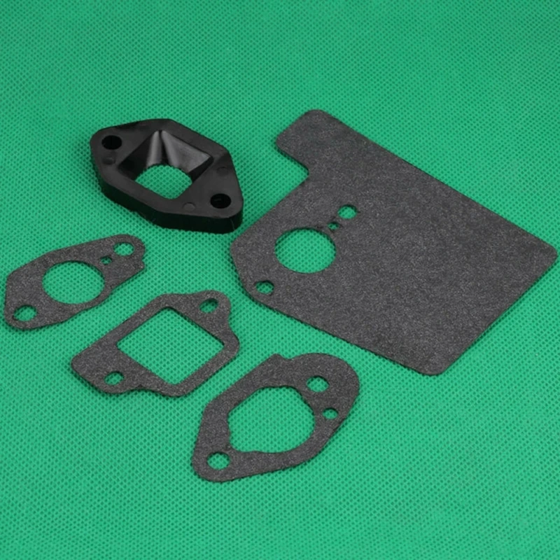 Carburetor Insulator Gasket GV160 Engine Carburetor Muffler Gasket GCV160 GCV190 GSV190 for Lawn Mower Lightweight 5