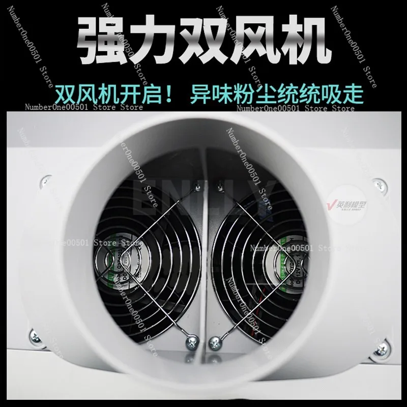 군용 모형 스프레이 페인팅 부스 HS E420 E550 (수제 피규어 채색용 배기 팬 포함)