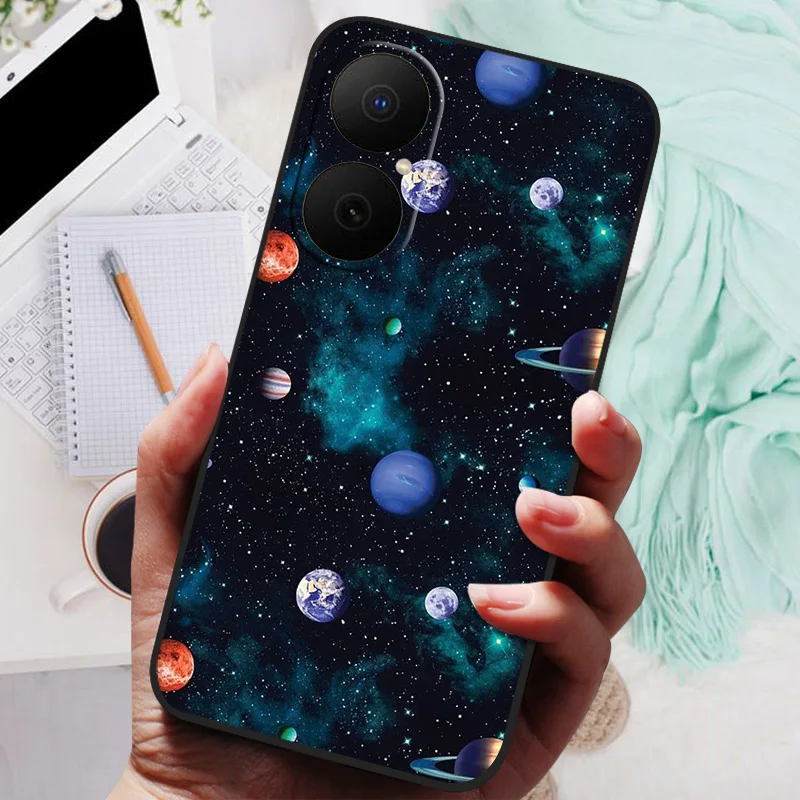 Silicon Back Cover Phone Case with Soft Bumper - Durable and Stylish Coque