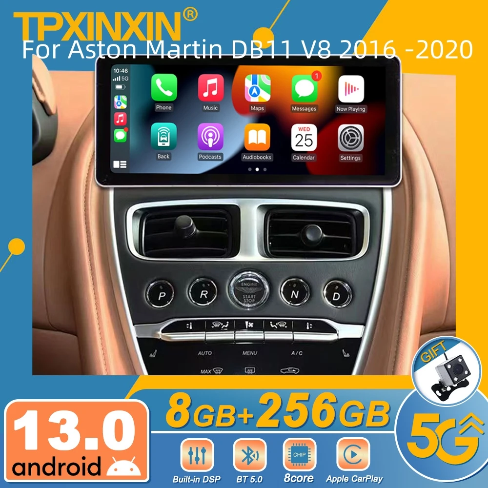 

Автомагнитола для Aston Martin DB11 V8 2016 -2020, Android, 2Din, стереоприемник, Авторадио, мультимедийный плеер, GPS-навигация, экран головного устройства