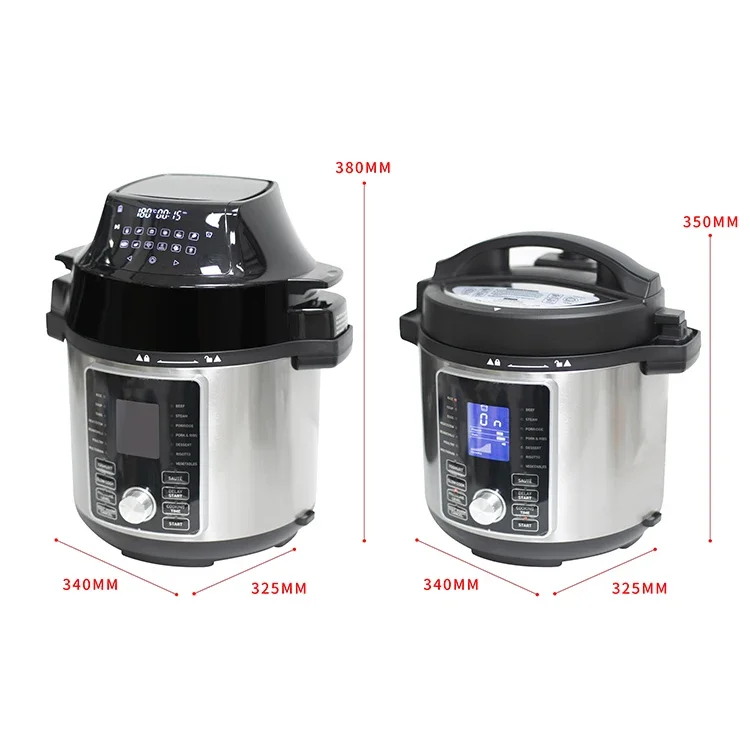 Multi-cooker 2 In 1electric Pressure Cookers With Air Fryer, Electric Pressure Cooker And Air Fryer