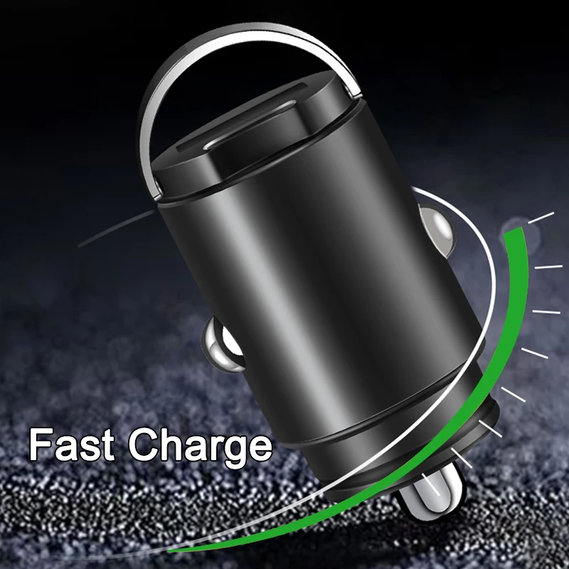 200W mini car charger fast charging for iPhone QC3.0 mini PD USB Type C car mobile phone charger for Xiaomi Samsung Huawei - Image 6