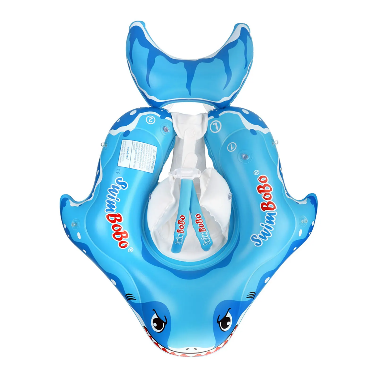 Baby Swimming Ring Lying Ring Baby Infant Pool Float With Sun Canopy