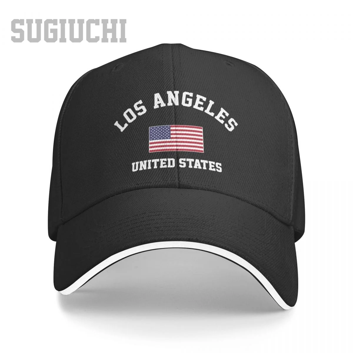 

Unisex Sandwich Los Angeles Of USA United States City Baseball Cap Men Women Hip Hop Caps Snapback Golf Hat Fishing