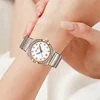 Luxury Woman Watch High Quality Quartz Women Watches Waterproof Diamond Date Stainless Steel Minimalist Wristwach for Ladies 5