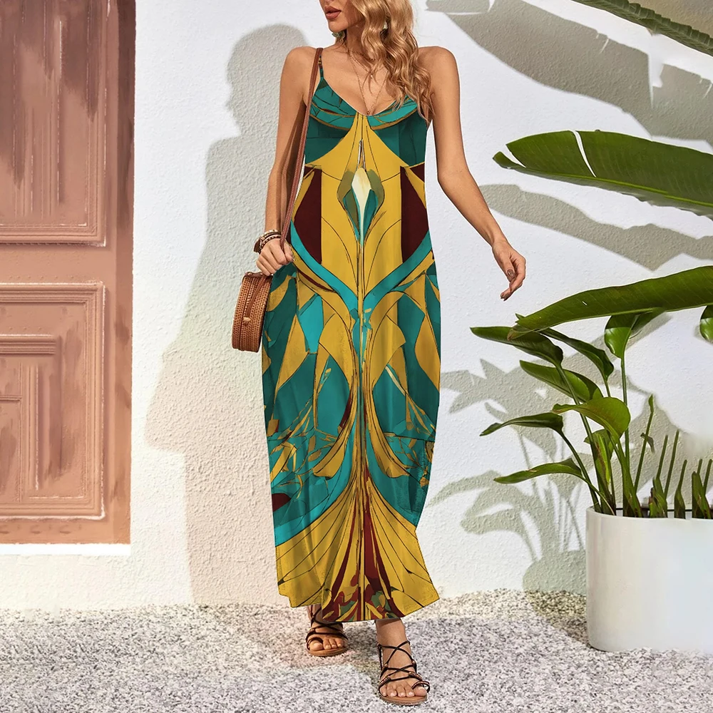 2024ss sexy halter waist waist dress main image 0