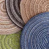 Dollhouse Miniature Items Carpet Mini Round Carpet Mat Decorations 1:6 1:12 BJD Dolls Doll House Accessories Pretend Play Toys 1