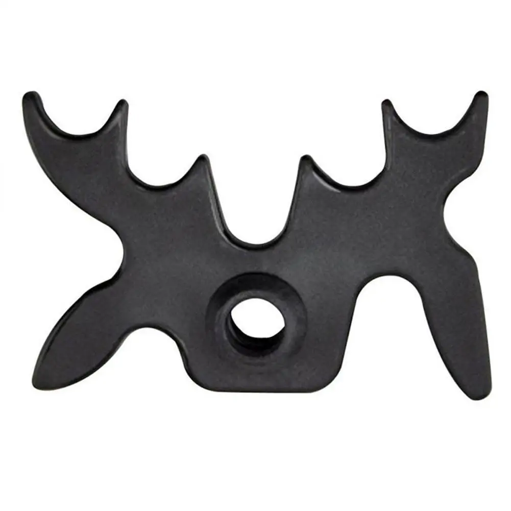 Description Picture 2 of item1/2/4pcs New Snooker Pool Black Snooker Billiards Cue Rack Bridge Head Billiards Cross Antlers Rod Holder Accessories