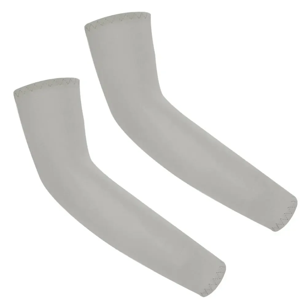 Children's Sports Cooling Arm Sleeves with Sun UV Protection and Elastic Ice Cuff