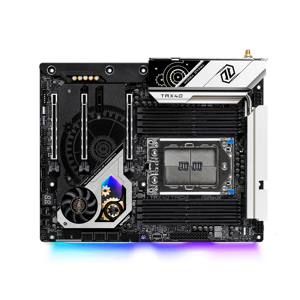 ASRock TRX40 Taichi Motherboard Supports Supports 3rd Gen