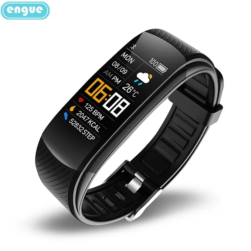 

ENGUE Smart Sports Wristband Watch Time Date Display Step Counting Heart Rate Monitoring Eg-T3s Heart Rate Wristband Smartwatch