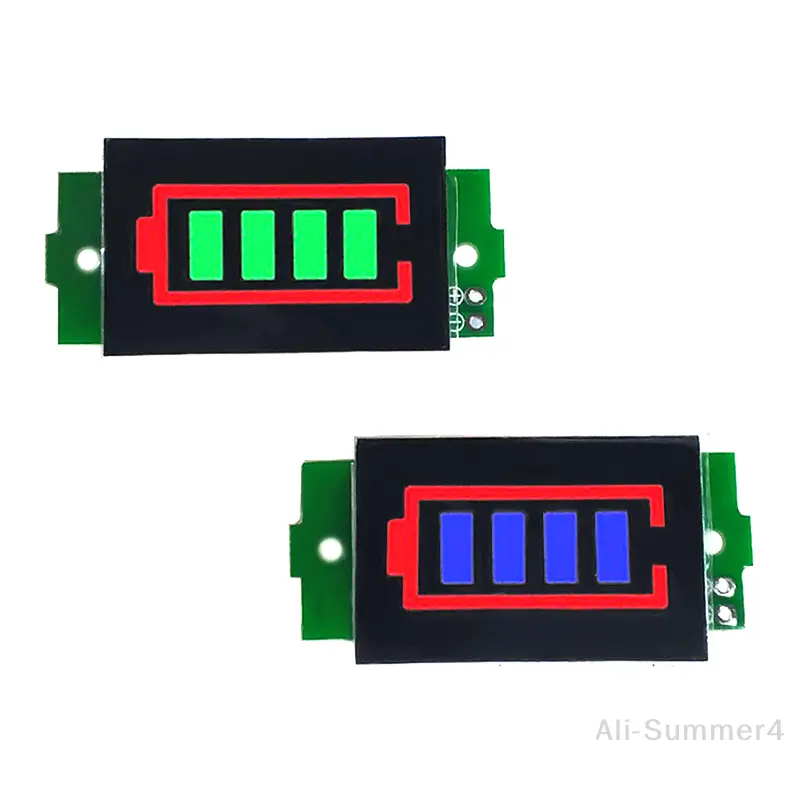 1S 2S 3S 4S 5S 6S 8S Lithium Battery Capacity Charge Indicator Display Module 3-34V 5mA Electric Vehicle Battery Power Tester image 3