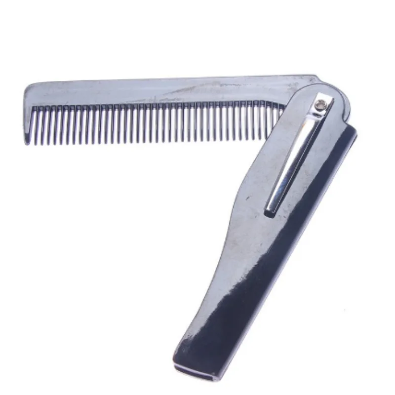 Foldable Folding Beard Hair Comb Moustache Styling Shaper Beauty Hairdressing Tool Styling Women Comb Hair Care Hair Combs Man 3