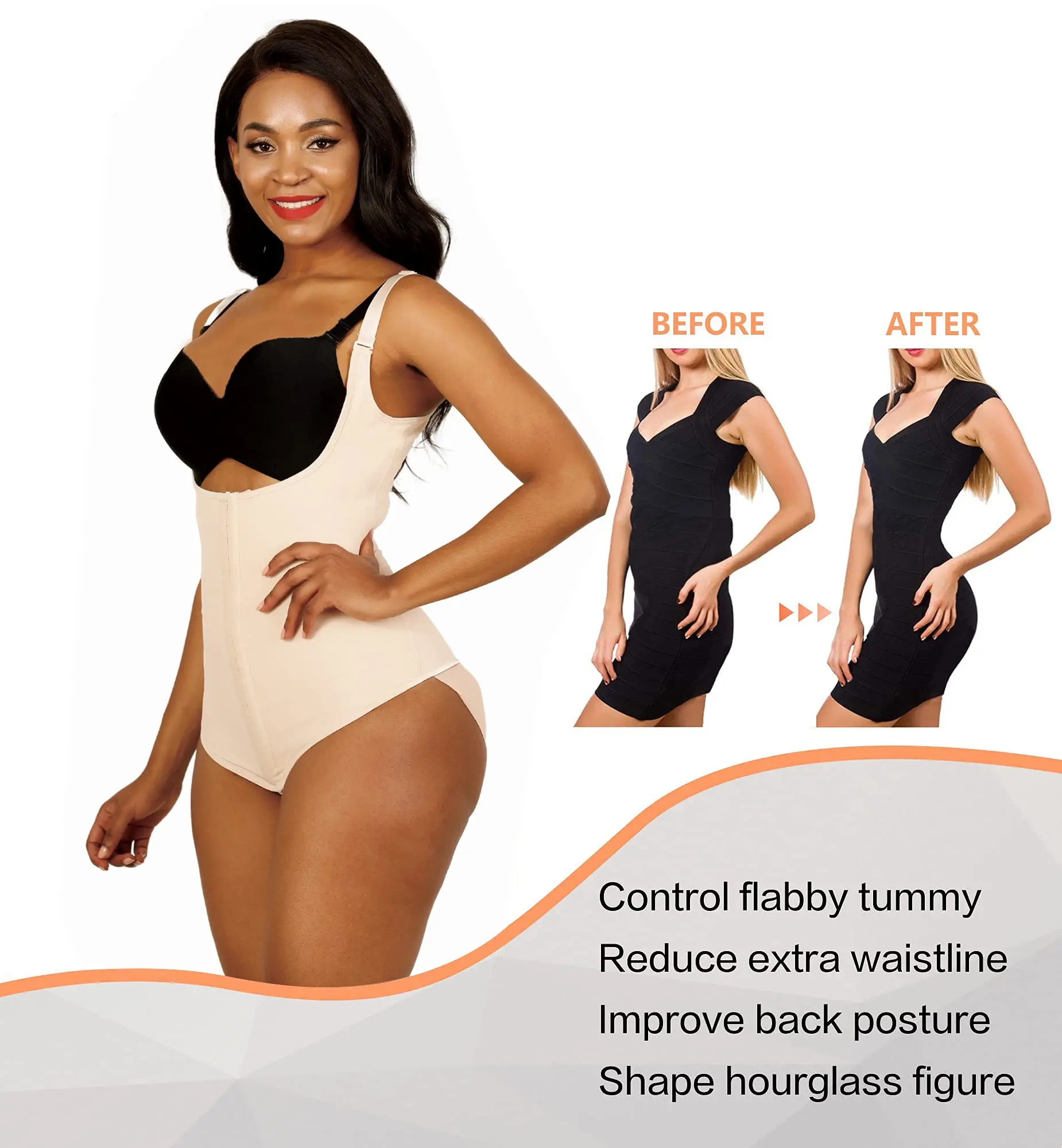 Body Shaper Womem Waist Trainer Butt Lifer Flat Stomach Slimming Binders Bodysuit Sheath Belly Pulling Corset Panties ShapewearFajas Colombianas Women Waist Trainer Body Shaper Corset Corrective Slimming Underwear Bodysuit Sheath Tummy Control Shapewear skims shapewear