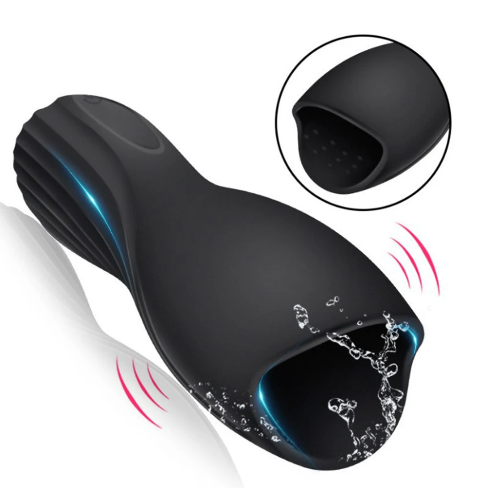Penis Delay Trainer Exerciser Glans Stimulater Massager Penis Stimulator Male Masturbator Equipment Men Stroker Sex Toy for Man male sex toys