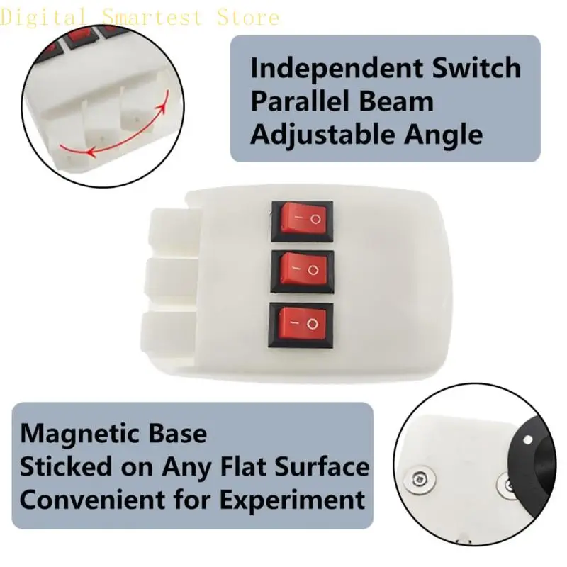 85AA 학교 물리 실험실 장비 자기 기하학적 광학 도구 교실 실험