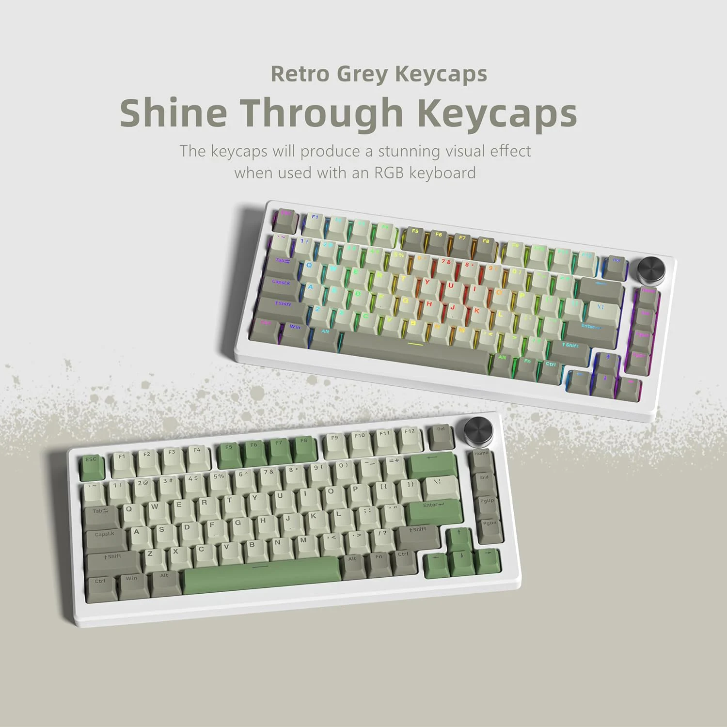 Tiro Dobro Pbt Keycaps do Perfil do Oem 166 Chaves Brilham Através de Keycaps Teclado Mecânico do Jogo Cereja Gateron Interruptores do mx o