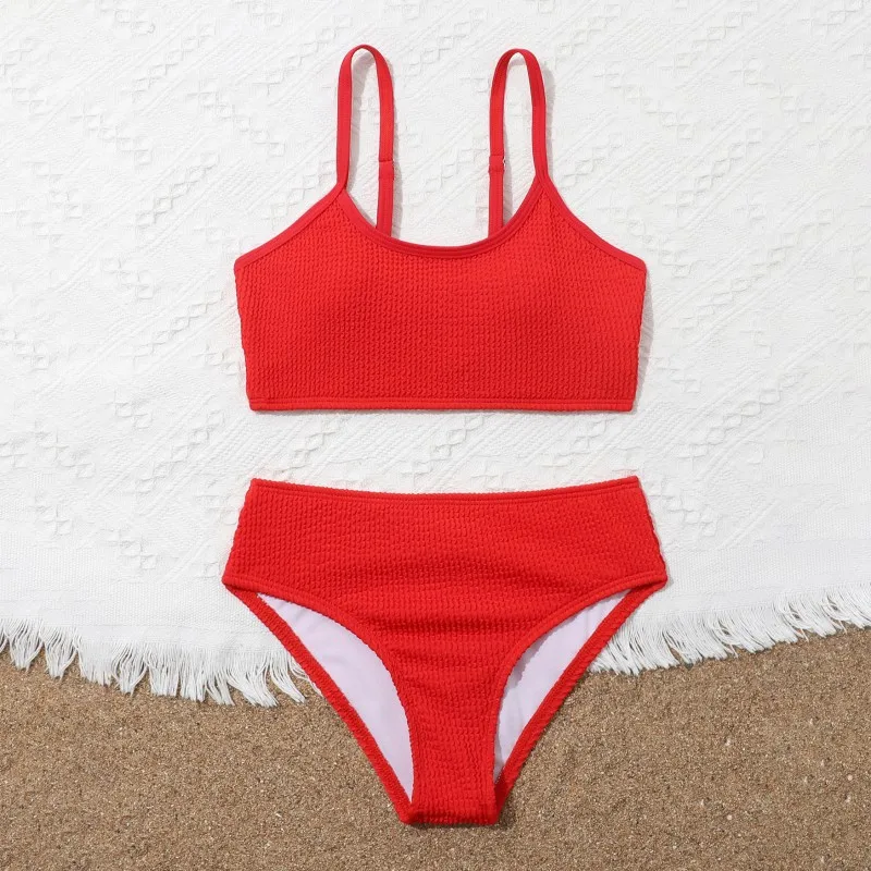 Girls Swimsuit Summer Children Bikini Set Beachwear Bathing Suits