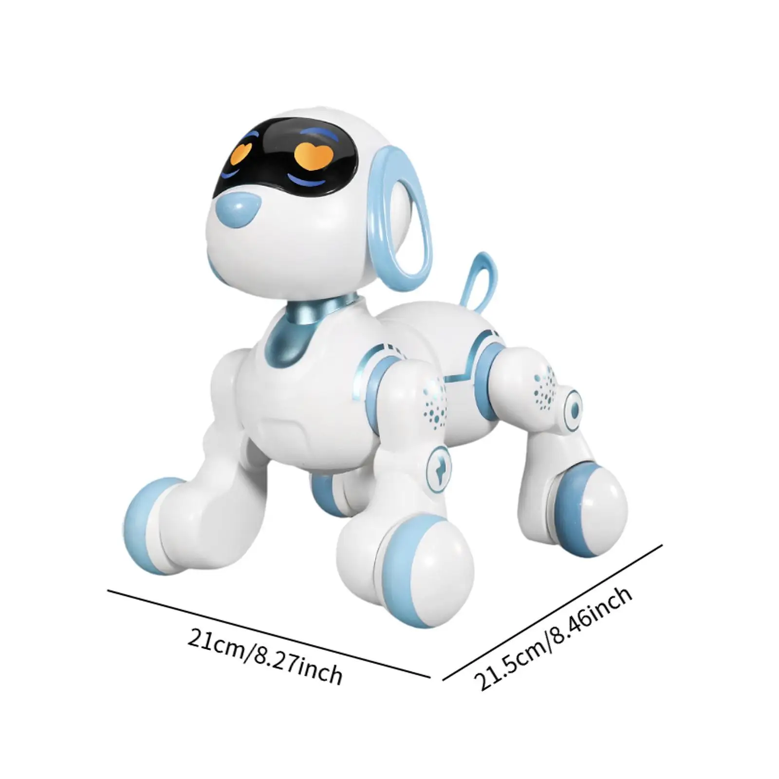 RC Robot Puppy Lying Down Remote Control Puppy Toy for Children Teens Gifts 6
