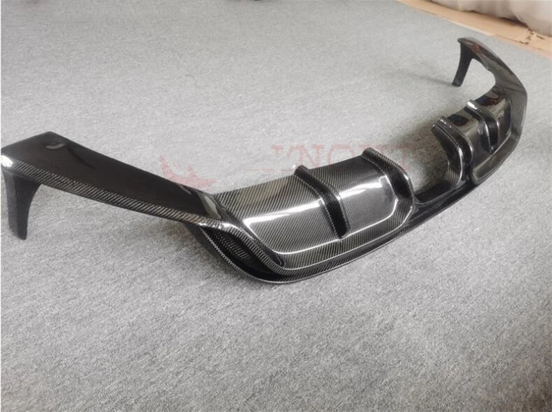 For Porsche Boxster 981 2013-2016 Real Carbon Fiber Front Lip Rear Diffuser Body Side Skirt Kit Vent Cover Trunk Spoiler Refits - - Racext 33