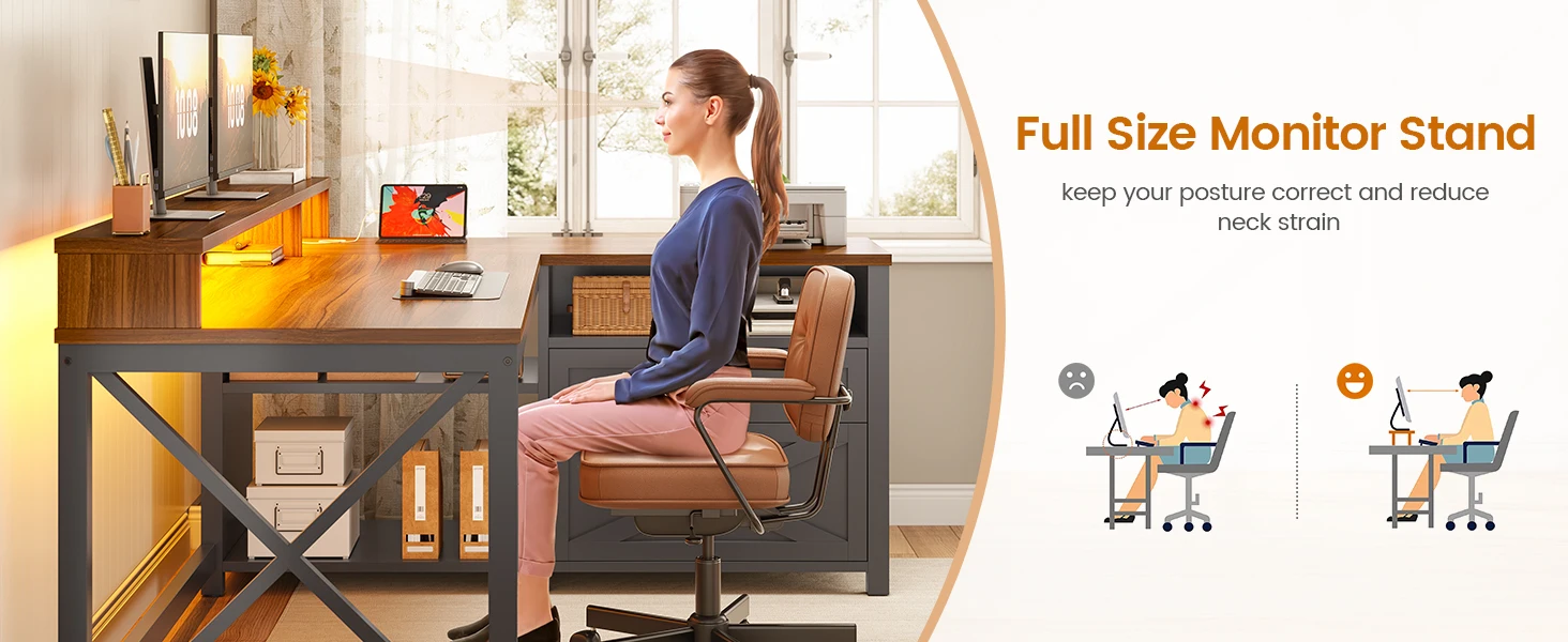 gaming desk l shaped desk corner desk computer desk with drawers