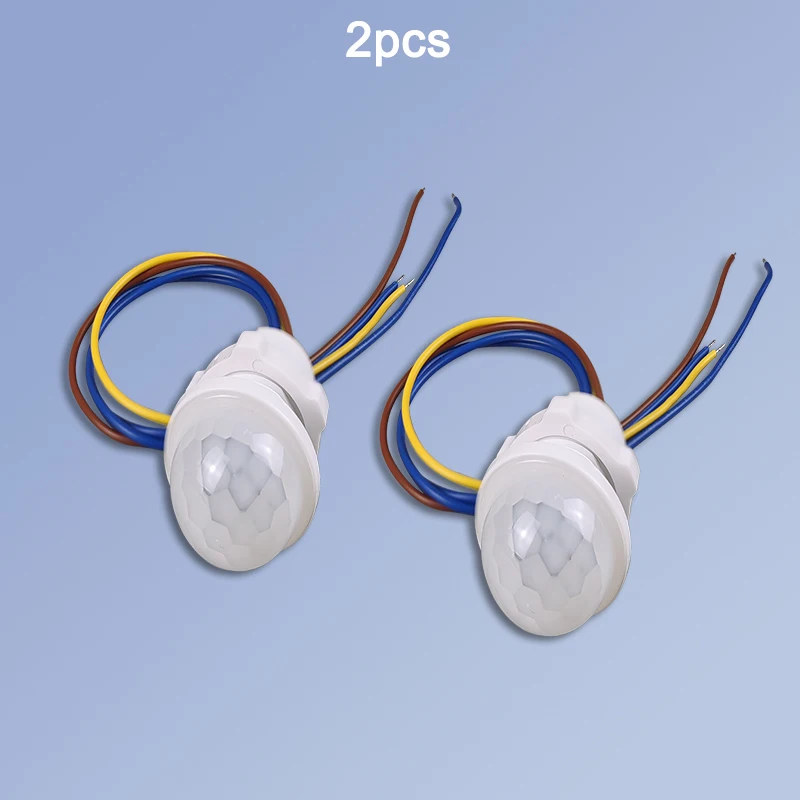 Smart PIR Sensor Detector Switch 110V 220V Human Body Infrared Auto On Off Light LED Lamp Ceiling Light Panel Lights