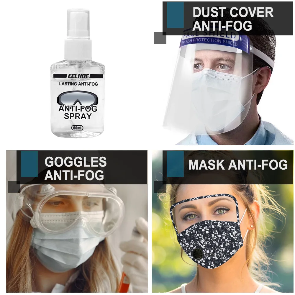 Glass Anti Fog Spray Dive Mask Lens Cleaner Eyeglass Lens Scratches Remover Lasting Defogger Coating Eyewear Cleaning Solution glass cleaner,glasses lens cleaner spray