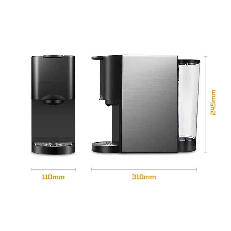 Coffee Machine Cafetera Hot/Cold 5in1 Multiple 19Bar Dolce Gusto Milk&Nexpresso Capsule ESE pod Ground Coffee H3A 3